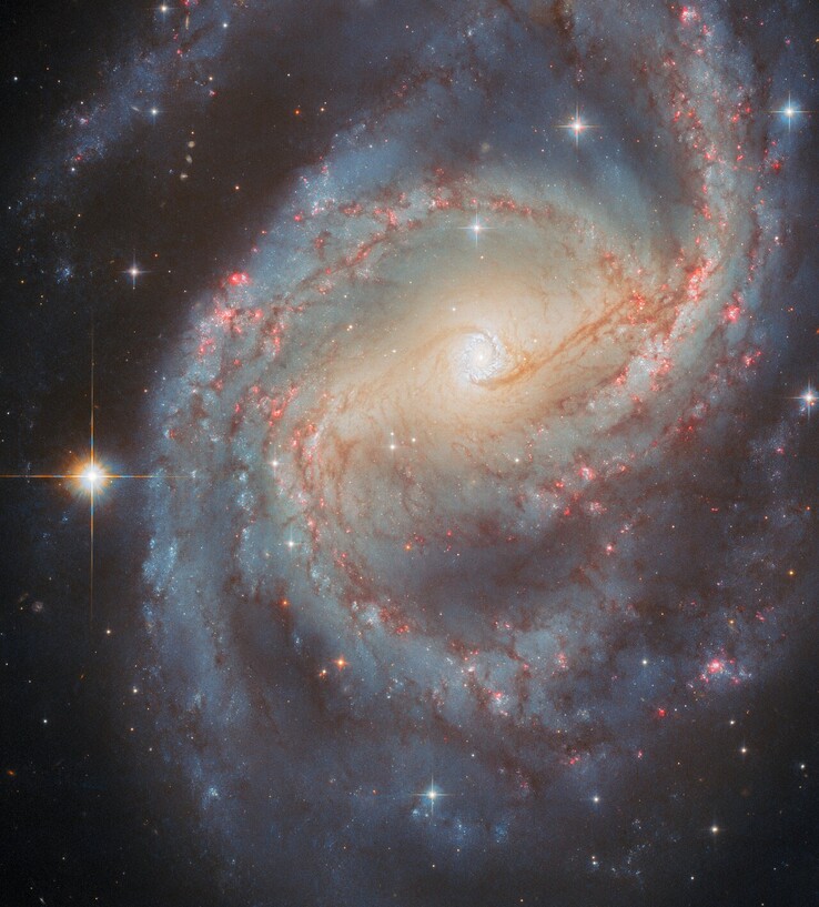 Последнее изображение Хаббла NGC 6951 (Источник изображения: ESA/Hubble, NASA, L. C. Ho, G. Brammer, A. Filippenko, and C. Kilpatrick)