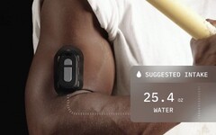 Компания Epicore Biosystems представляет пластырь Connected Hydration для мониторинга теплового стресса, вызванного потоотделением. (Источник: Epicore)