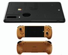 Изображение игрового планшета Ayaneo Gaming Pad и телескопического контроллера, предназначенного для него. (Источник изображения: Ayaneo - отредактировано)