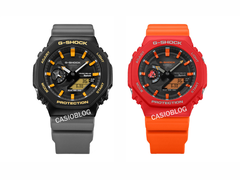 Слева направо, Casio G-Shock GA-B2100DF-1A и GA-B2100DF-4A. (Источник изображения: Casioblog)