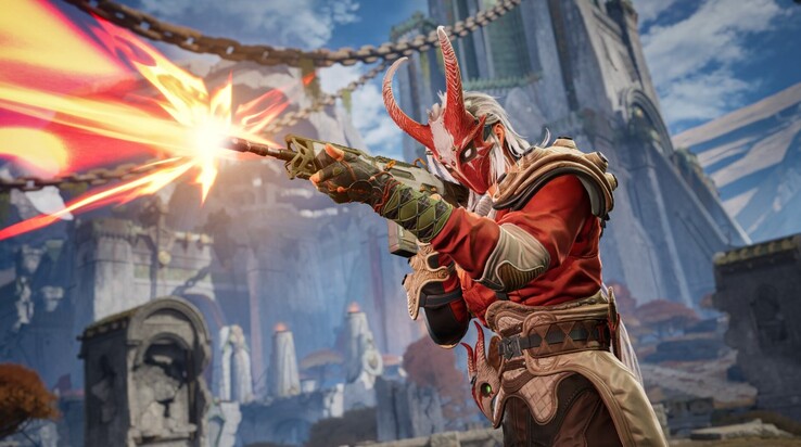 Персонаж, стреляющий в Хайгарде. 