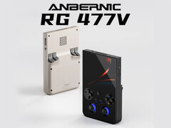 Anbernic RG477V в двух стартовых цветах. (Источник изображения: Anbernic - отредактировано)