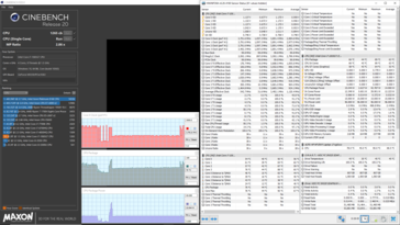 Многопоточный Cinebench R20, "рекомендуемый HP" режим работы