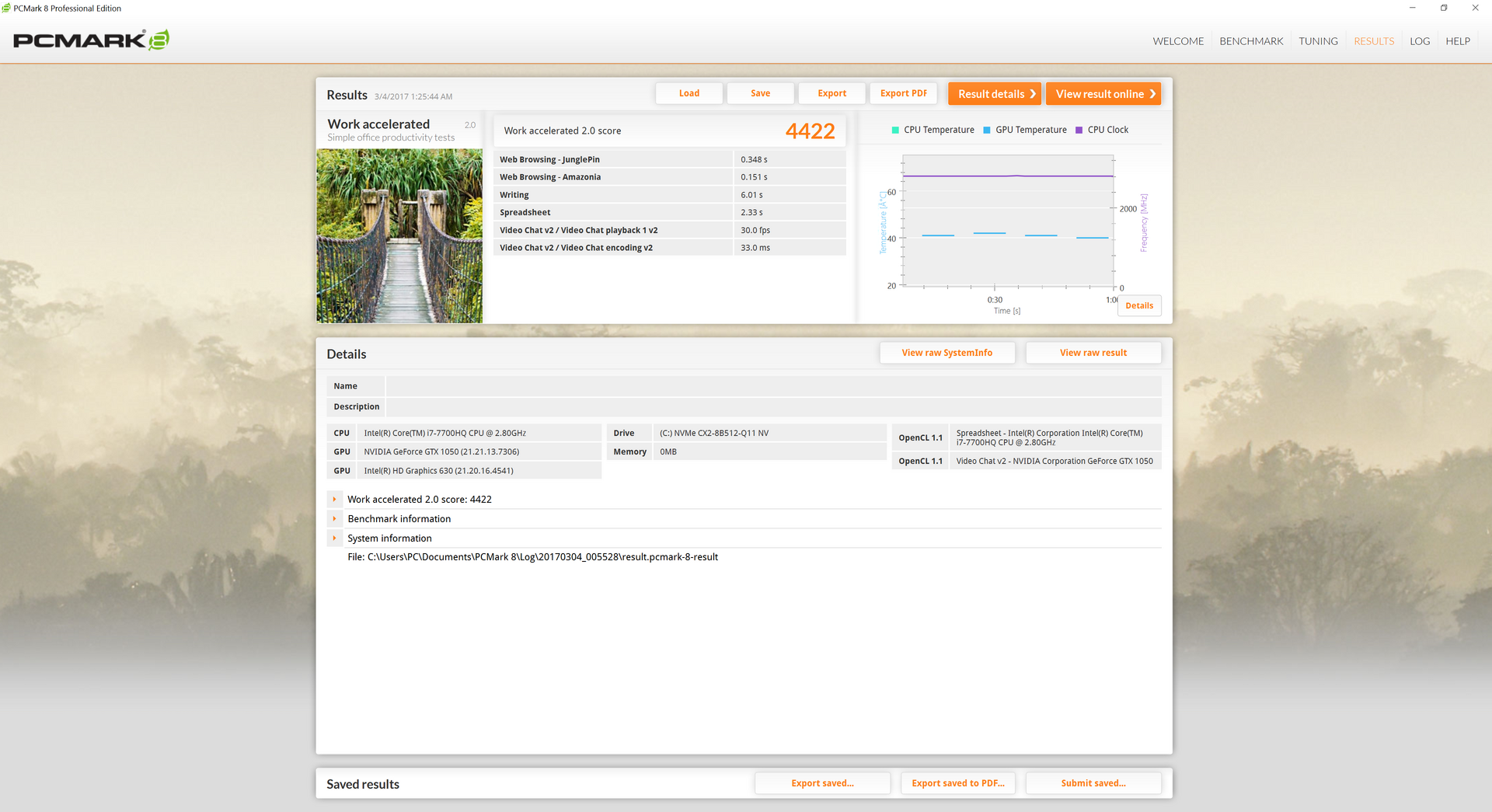 Detailed results. PCMARK 10 Результаты pdf. PCMARK 10 Результаты graphic.