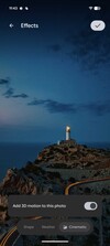 Обои с живыми эффектами: 3D кинематографическое движение