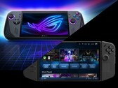 Asus ROG Ally X (вверху) и Lenovo Legion Go (внизу).