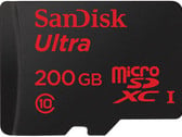 SanDisk демонстрирует 200-гигабайтную карту microSD