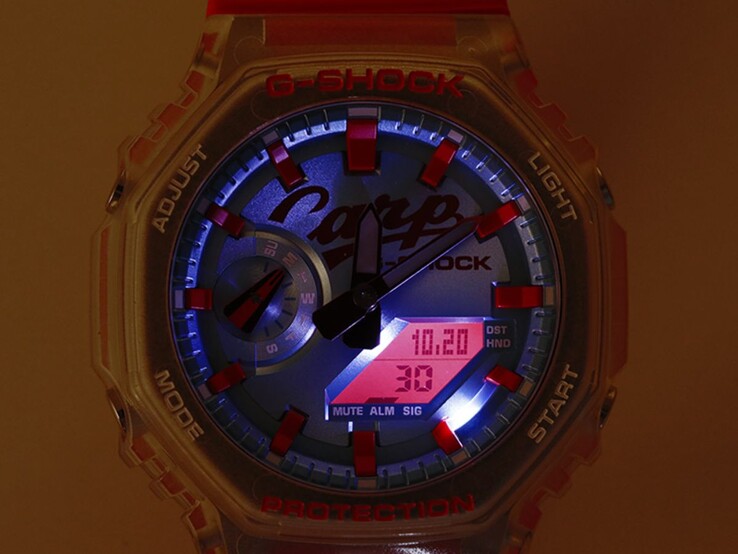 2026 Casio G-Shock x Hiroshima Toyo Carp GA-2100X. (Источник изображения: магазин Hiroshima Toyo Carp)