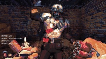 На изображении: скриншот игрового процесса из игры CULTIC.