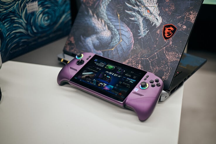 Дизайн MSI Claw 8 EX AI.