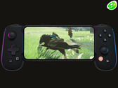 Разработчики рекомендуют перейти на другой эмулятор Nintendo Switch под названием Eden. На рисунке: телефон, эмулирующий игру для Switch (Источник изображения: Backbone, Nintendo и Sudachi - отредактировано) 