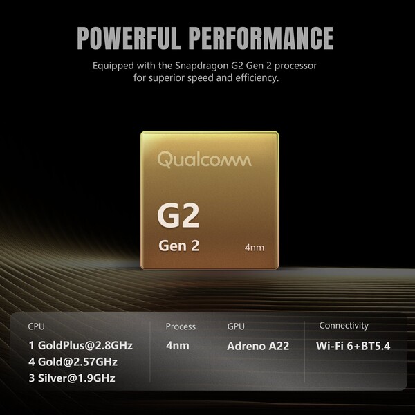 Retroid Pocket G2 оснащен процессором Snapdragon G2 Gen 2. (Источник изображения: Retroid)