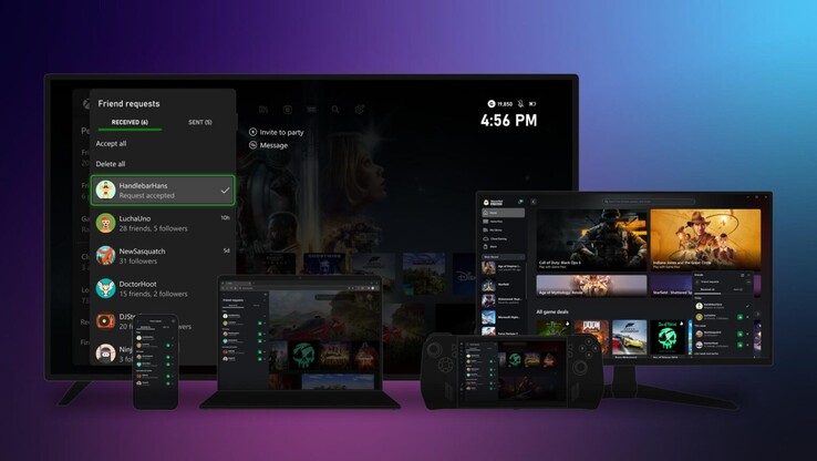 Новый опыт Xbox App Home должен сделать работу с приложением более последовательной на различных платформах, на которых оно доступно. (Источник изображения: Microsoft)