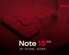 Один из новых смартфонов Xiaomi Redmi Note 15 Pro лежит лицевой стороной вверх, демонстрируя свой плоский дисплей. (Источник изображения: Xiaomi - отредактировано)