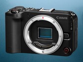 Canon EOS R6 V будет в значительной степени повторять дизайн модели EOS R50 V, изображенной здесь.