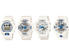 Слева направо: Casio G-Shock DW-6900HDS-7D, GA-110HDS-7A, GA-2100HDS-7A и GA-700HDS-7A. (Источник изображения: @morgan_gshock на Instagram)