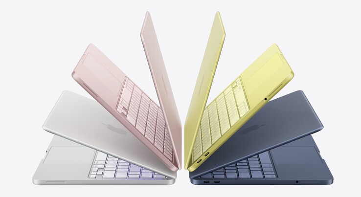 MacBook Neo в настоящее время доступен в четырех цветах.