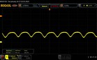 Пульсации ШИМ, яркость 75%