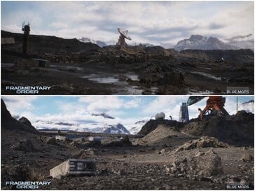 В разработке скриншоты карты Blue Mars из Fragmentary Order.