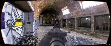 На фото: Снимок экрана из браузерной демонстрации 3D Gaussian Splatting.