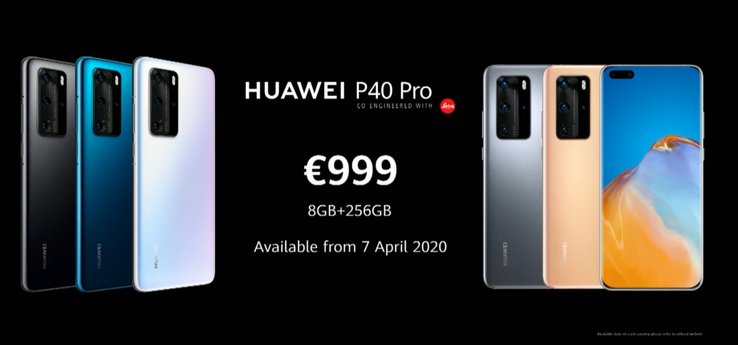 Huawei P40 Pro - расцветки, цена и дата выхода (Источник: Huawei)