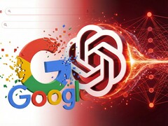 ChatGPT отодвигает Google на второй план (Символическая картинка Nano Banana Pro)