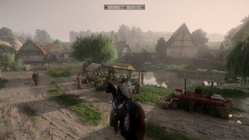 На снимке: скриншот игрового процесса из игры «Kingdom Come: Deliverance II».