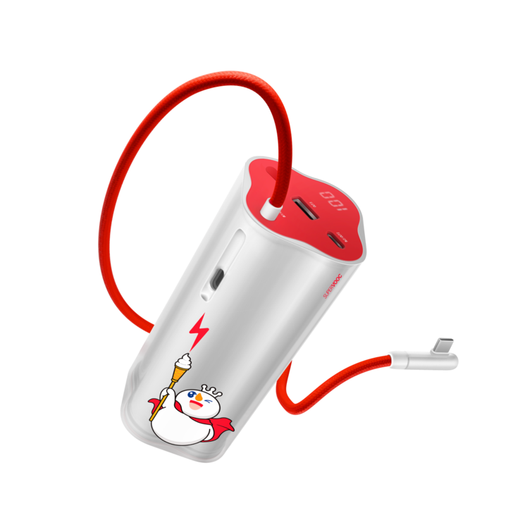 OnePlus 150W SuperVOOC Power Bank Snow King Edition. (Источник изображения: OnePlus, отредактировано)