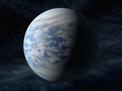 Иллюстрация художника Kepler-69c. (Источник изображения: NASA Ames/JPL-Caltech/T. Pyle)