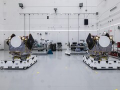 Два космических аппарата НАСА ESCAPADE (Источник изображения: Rocket Lab; обрезано)