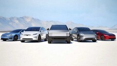 Несколько моделей Tesla, включая Cybertruck, теперь можно арендовать непосредственно у Tesla в Калифорнии по цене менее 100 долларов в день. (Источник изображения: Tesla)
