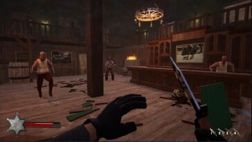 На изображении: скриншот игрового процесса из игры «Sands of Skullcreek».