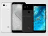 Рендеры, демонстрирующие внешний вид Pixel 3a и Pixel 3a XL. (Изображение: @Onleaks)