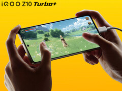 iQOO Z10 Turbo+ поступит в продажу 7 августа в Китае. На фото: игровой телефон. (Источник изображения: iQOO - отредактировано)