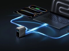 3-портовое зарядное устройство Anker Prime мощностью 160 Вт с дисплеем теперь доступно в УЛК и Германии. (Источник изображения: Anker)