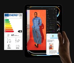 Apple iPad Pro получил наихудшую оценку по новой маркировке энергопотребления в ЕС. (Источник изображения: Apple, отредактировано)