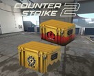 Показаны коробки с лутбоксами в Counter-Strike 2