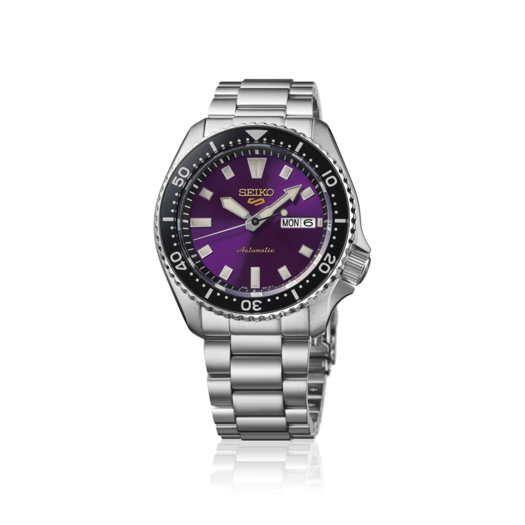 В модели Seiko HDB003 используется циферблат цвета Edo Purple.