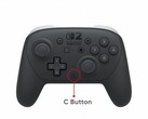Контроллер Nintendo Switch 2 Pro Controller имеет кнопку C, как на Joy-Con 2. (Источник изображения: Nintendo)