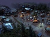 Изображение, на котором изображён город из игры «Surviving the Aftermath», которая сейчас продаётся на Steam со скидкой 70 %.