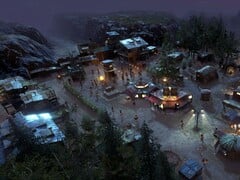 Изображение, на котором изображён город из игры «Surviving the Aftermath», которая сейчас продаётся на Steam со скидкой 70 %.