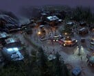 Изображение, на котором изображён город из игры «Surviving the Aftermath», которая сейчас продаётся на Steam со скидкой 70 %.