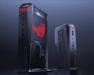 ROG NUC (2025) поставляется в одном корпусе, предназначенном для вертикального использования. (Источник изображения: Asus)