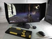 На изображении представлена фотография игрового монитора KTC25M1 с TN-панелью частотой 400 Гц.