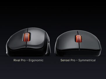Разница в форме между Rival Pro и Sensei Pro.