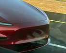 Стандартный рендер Tesla Model Y в красном цвете. (Источник изображения: Moose/X)