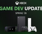 Баннер Xbox Game Dev Update для предстоящего шоу Microsoft.