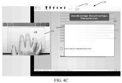 Метод симуляции сенсорного экрана от Microsoft (Изображение: Patent Scope)