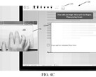 Метод симуляции сенсорного экрана от Microsoft (Изображение: Patent Scope)