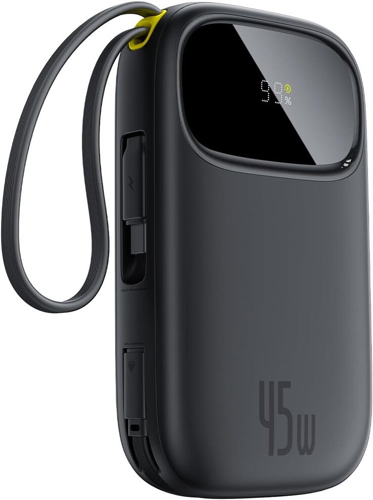 Baseus Qpow3 45W 20000mAh power bank. (Источник изображения: Baseus)
